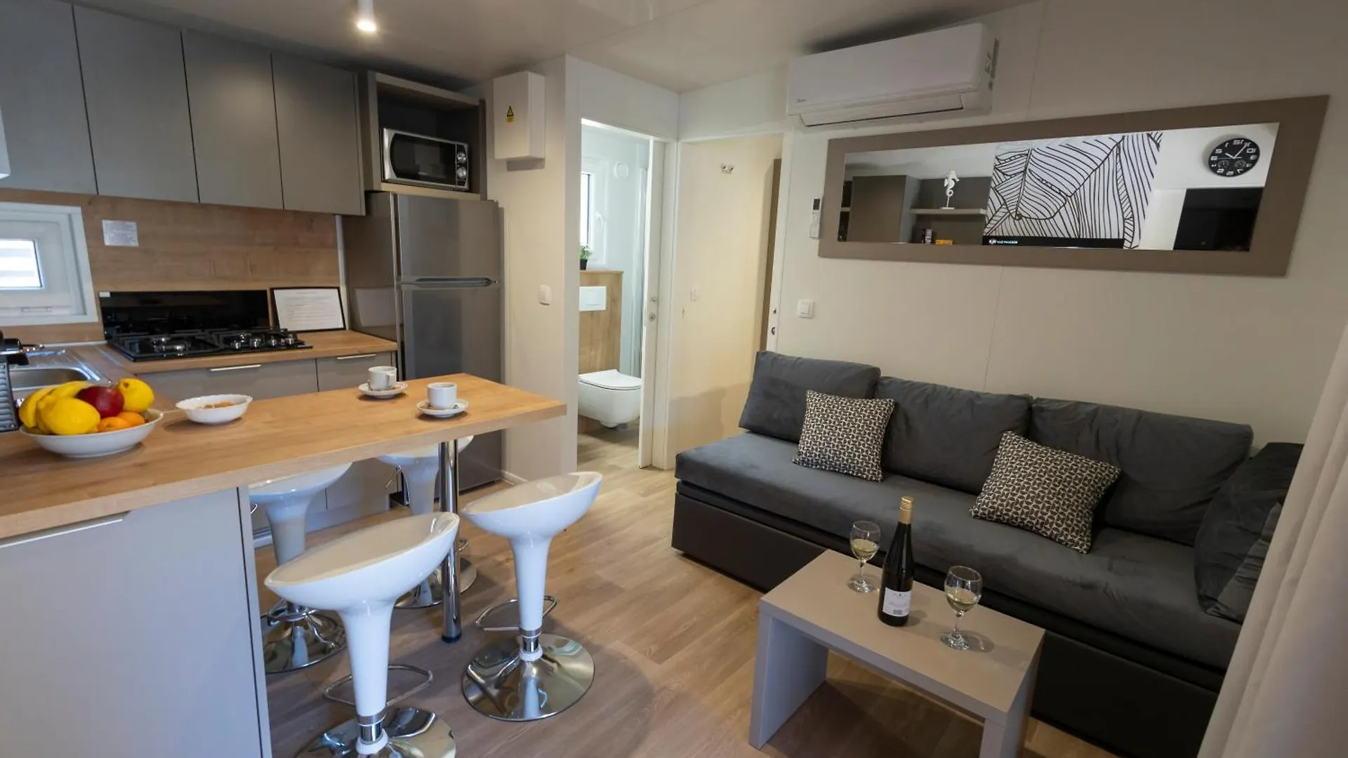 Adriakamp Mobilehome - Camp Soline Biograd Na Moru Croazia