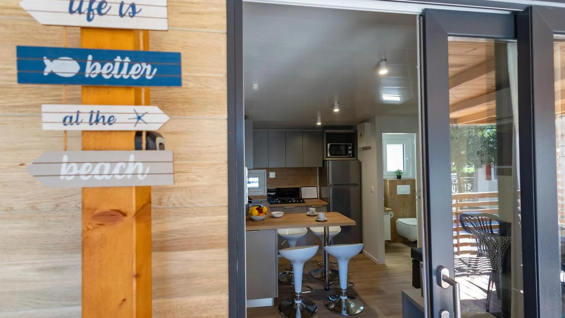 Prázdninový areál Adriakamp Mobilehome - Camp Soline Biograd Na Moru Chorvatsko